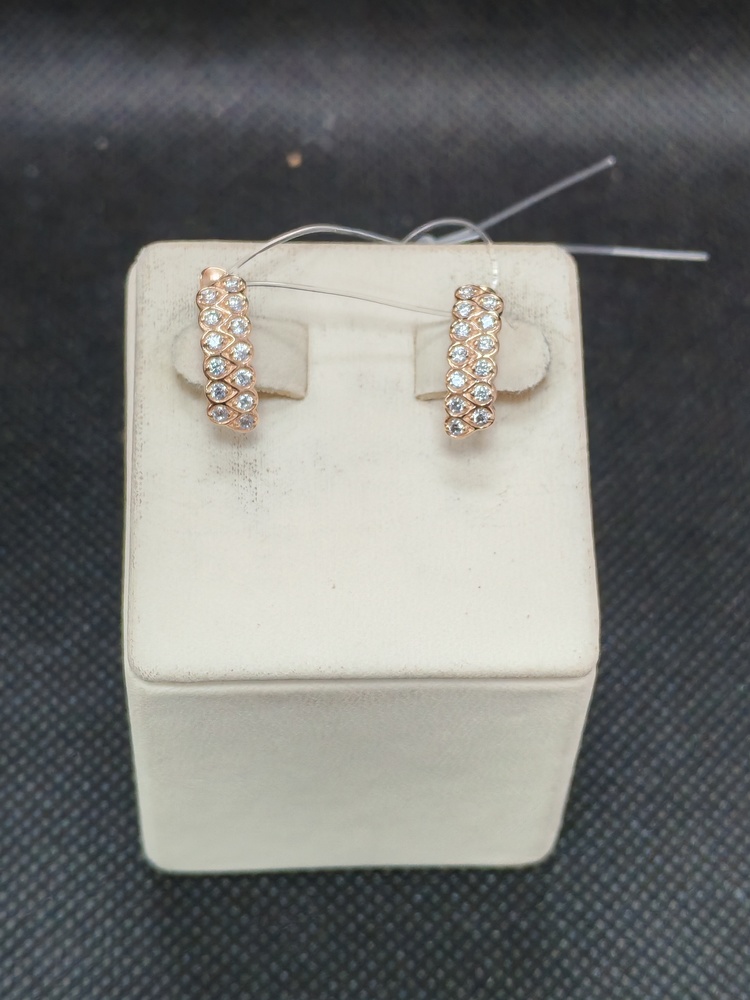 СЕРЬГИ С КАМНЯМИ (Au 585)