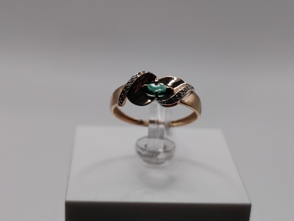 КОЛЬЦО БРИЛЛИАНТ Au 585