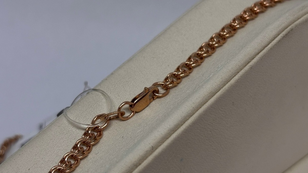 ЦЕПЬ ПУСТОТЕЛАЯ Бисмарк (Au 585)