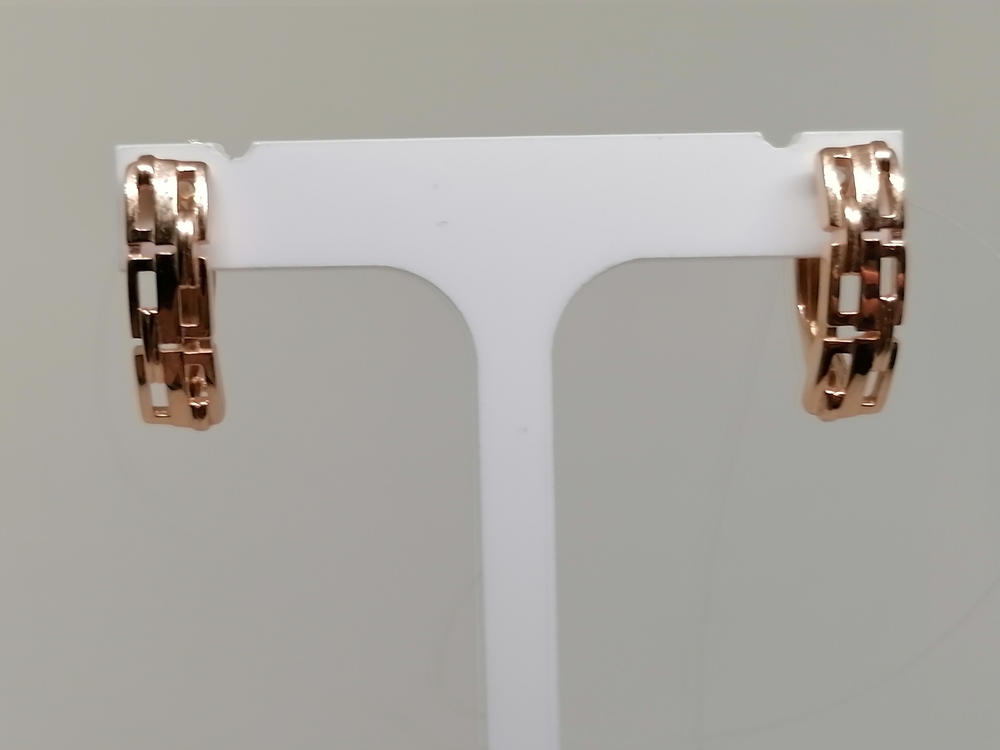 СЕРЬГИ БЕЗ КАМНЯ (Au 585)