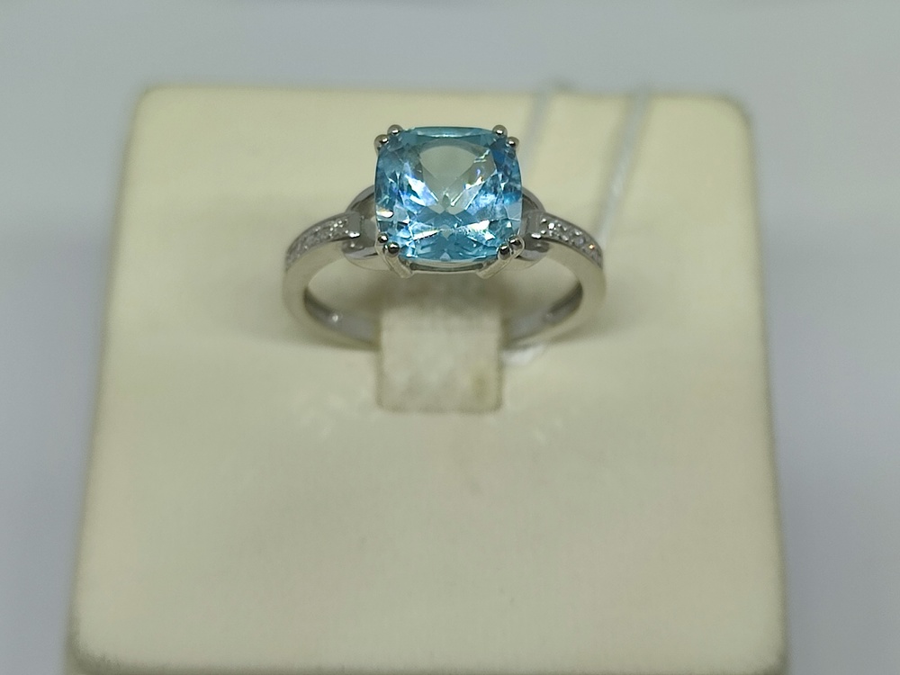 КОЛКМИ585 КОЛЬЦО С КАМНЯМИ (Au 585)