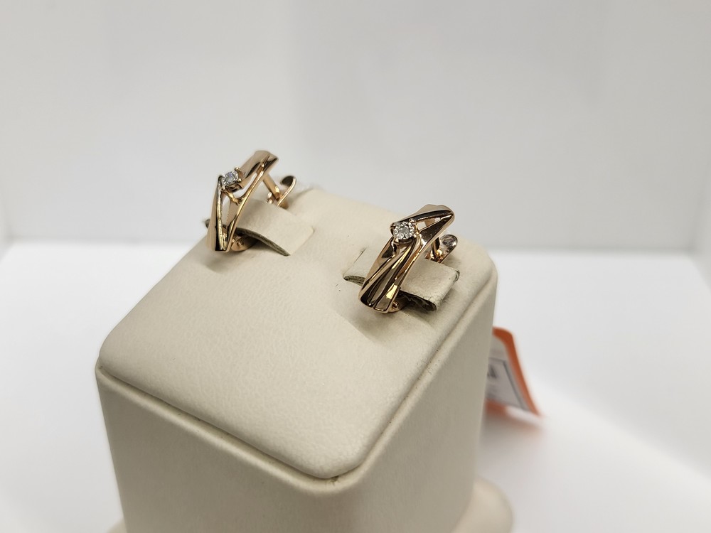 СЕРЬГИ БРИЛЛИАНТ (Au 585)