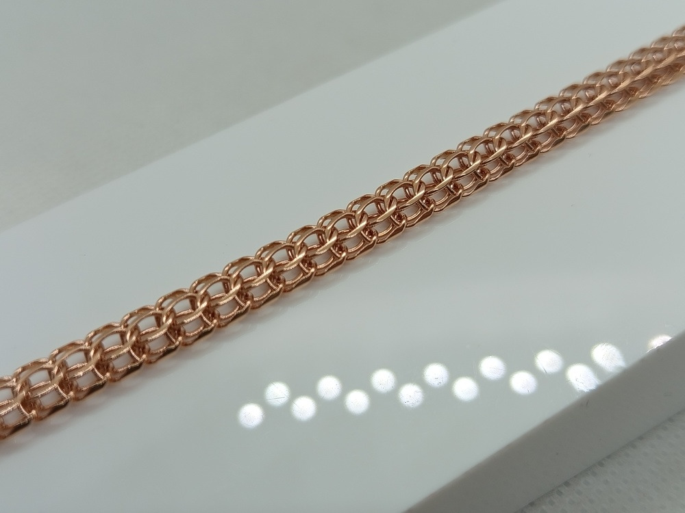 БРАСЛЕТ ПОЛНОВЕСНЫЙ Итальянка Au 585