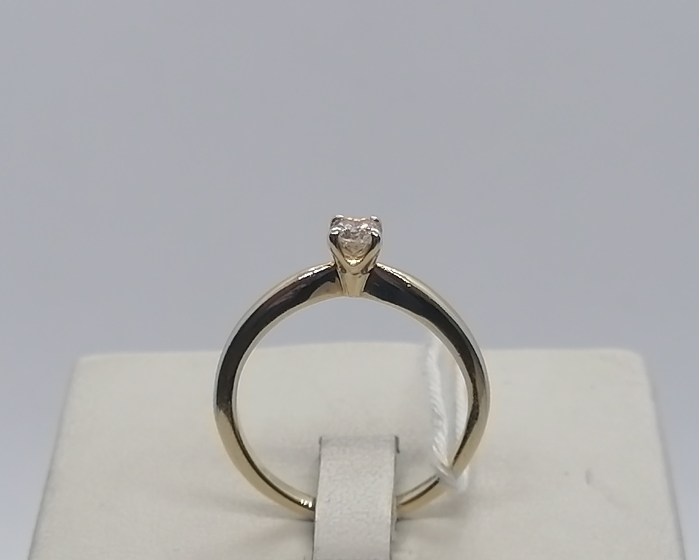 КОЛЬЦО БРИЛЛИАНТ Au 585