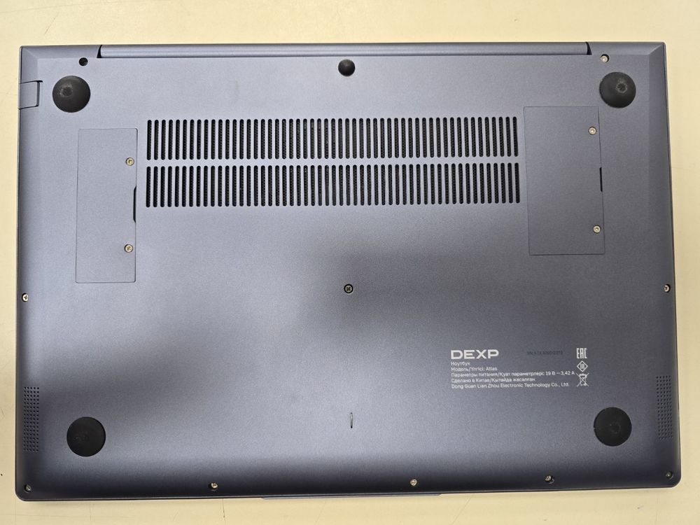 Ноутбук Dexp; Core i5-1235U, Iris(R) Xe Graphics, 16 Гб, 500 Гб, Нет