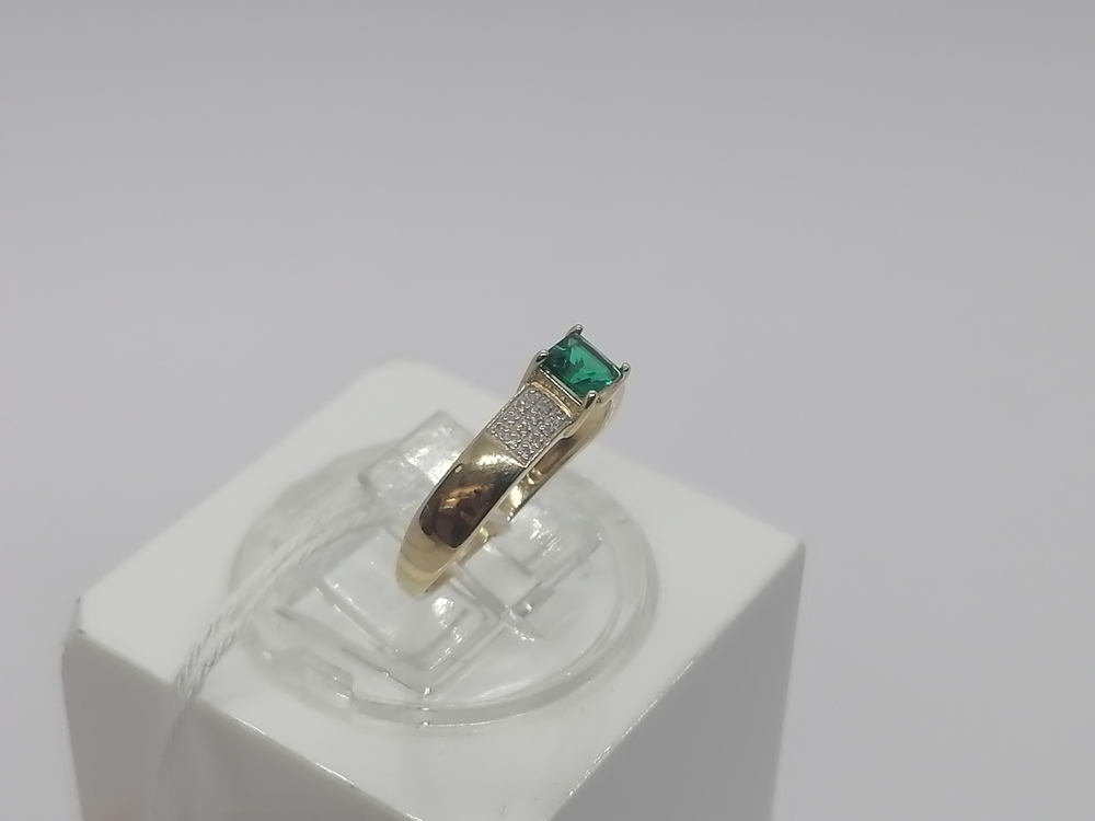 КОЛКМИ585 КОЛЬЦО С КАМНЯМИ (Au 585)