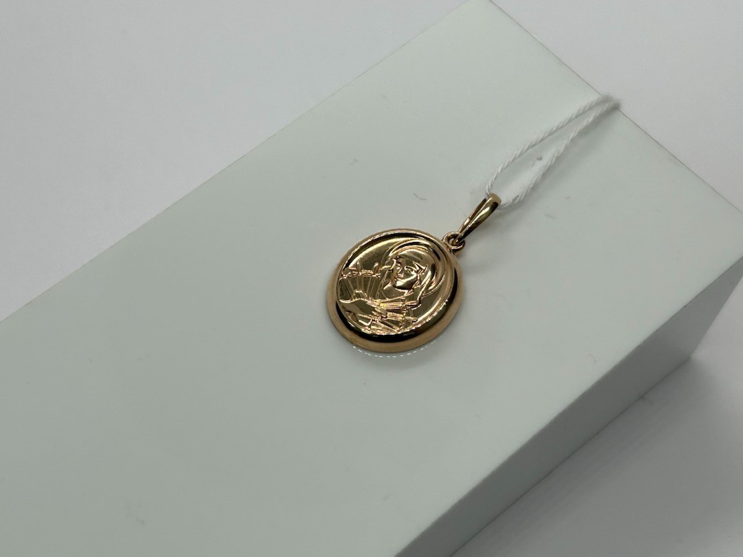 ПОДИБК585 ПОДВЕСКА ИКОНА БЕЗ КАМНЯ (Au 585)