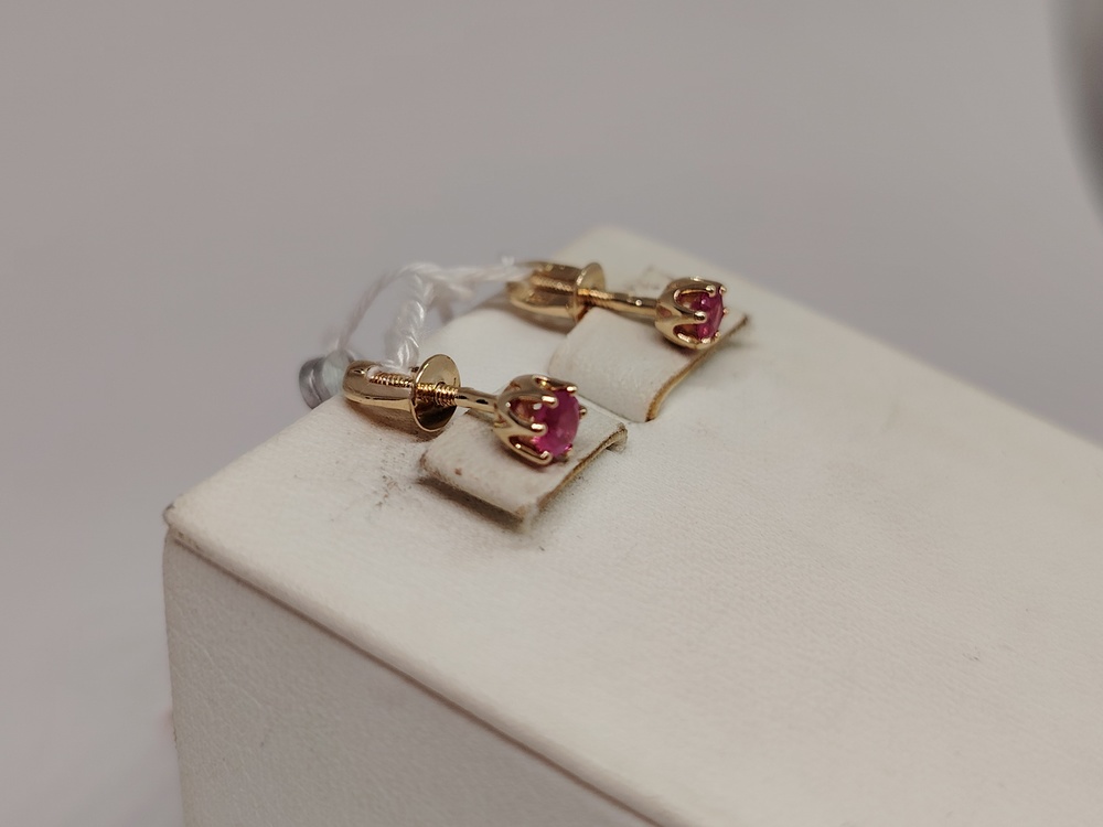 СЕРЬГИ ПУСЕТЫ (Au 585)