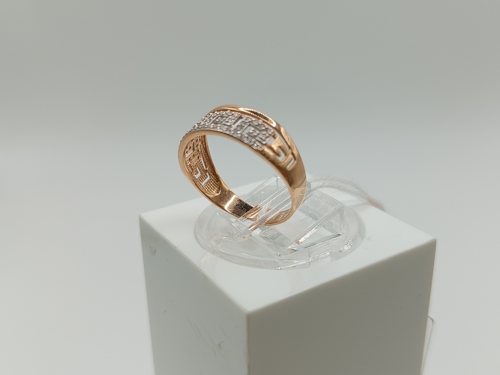 КОЛКМИ585 КОЛЬЦО С КАМНЯМИ (Au 585)