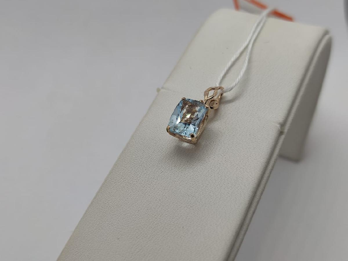 ПОДКМИ585 ПОДВЕСКА С КАМНЯМИ (Au 585)