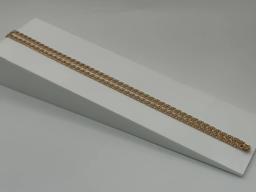 ЦЕПЬ ПУСТОТЕЛАЯ Бисмарк (Au 585)