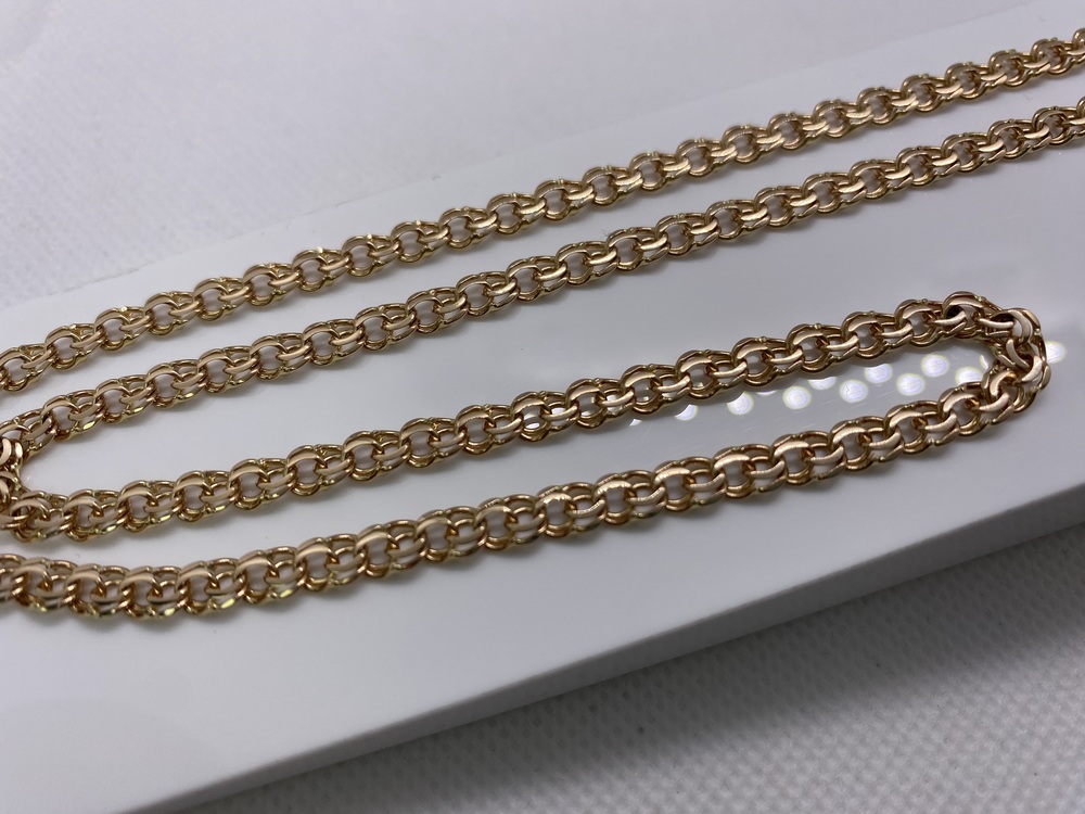 ЦЛБС585 ЦЕПЬ ПОЛНОВЕСНАЯ Бисмарк (Au 585)