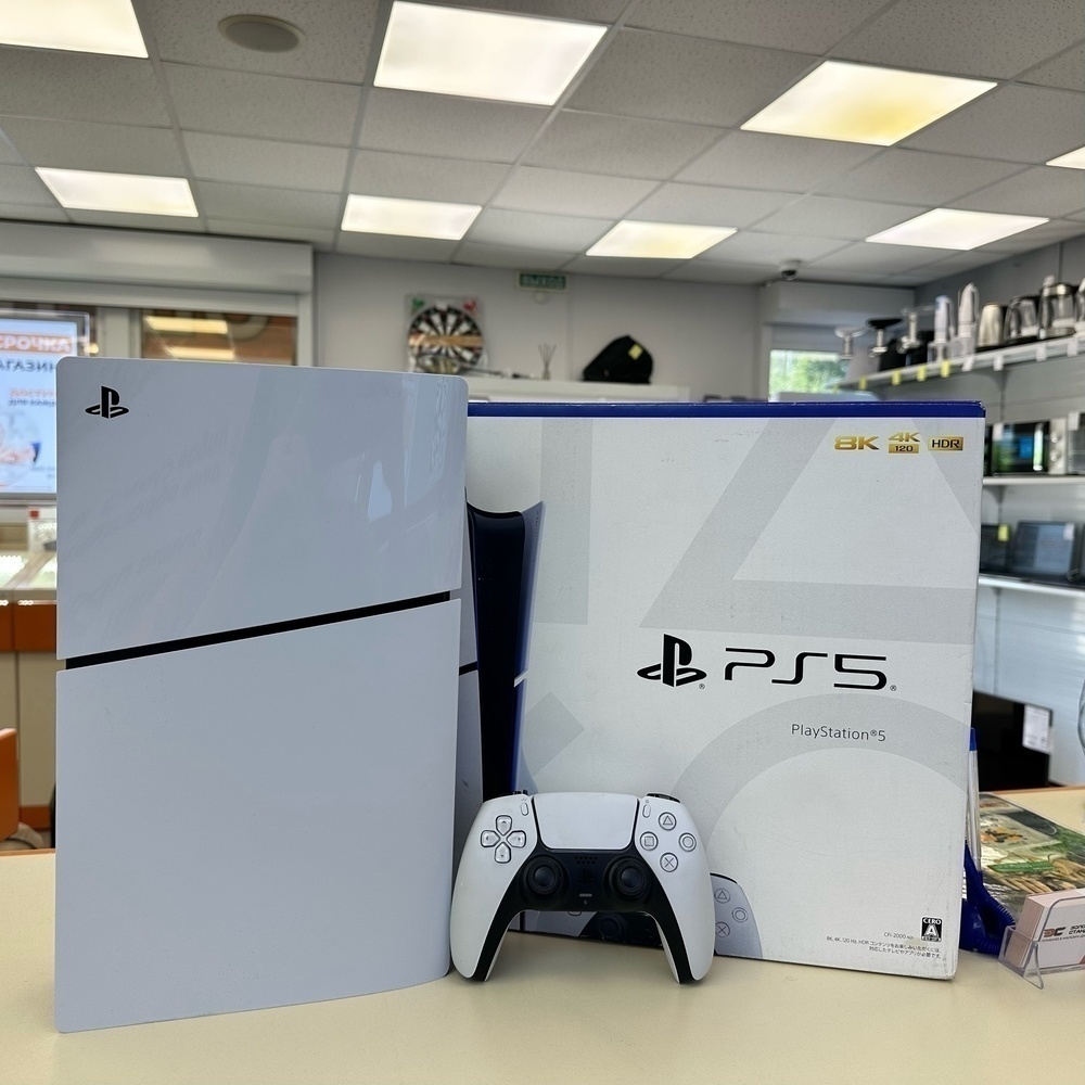 Игровая приставка PlayStation 5 Slim 1TB (С дисководом)