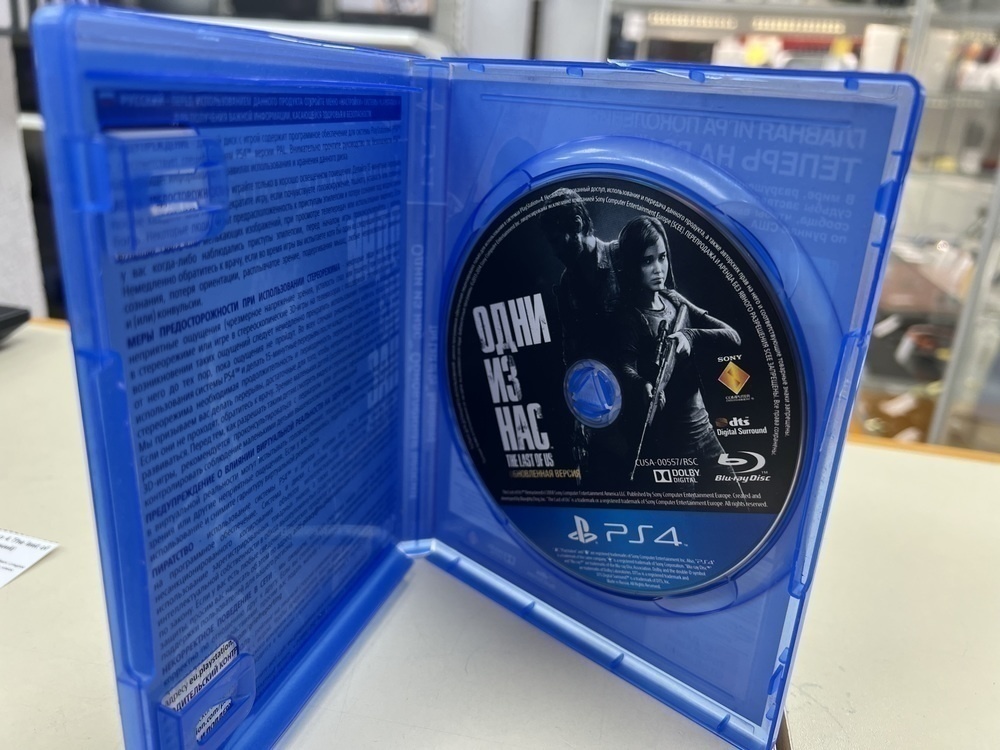 Игра Playstation 4 The last of us(английский)