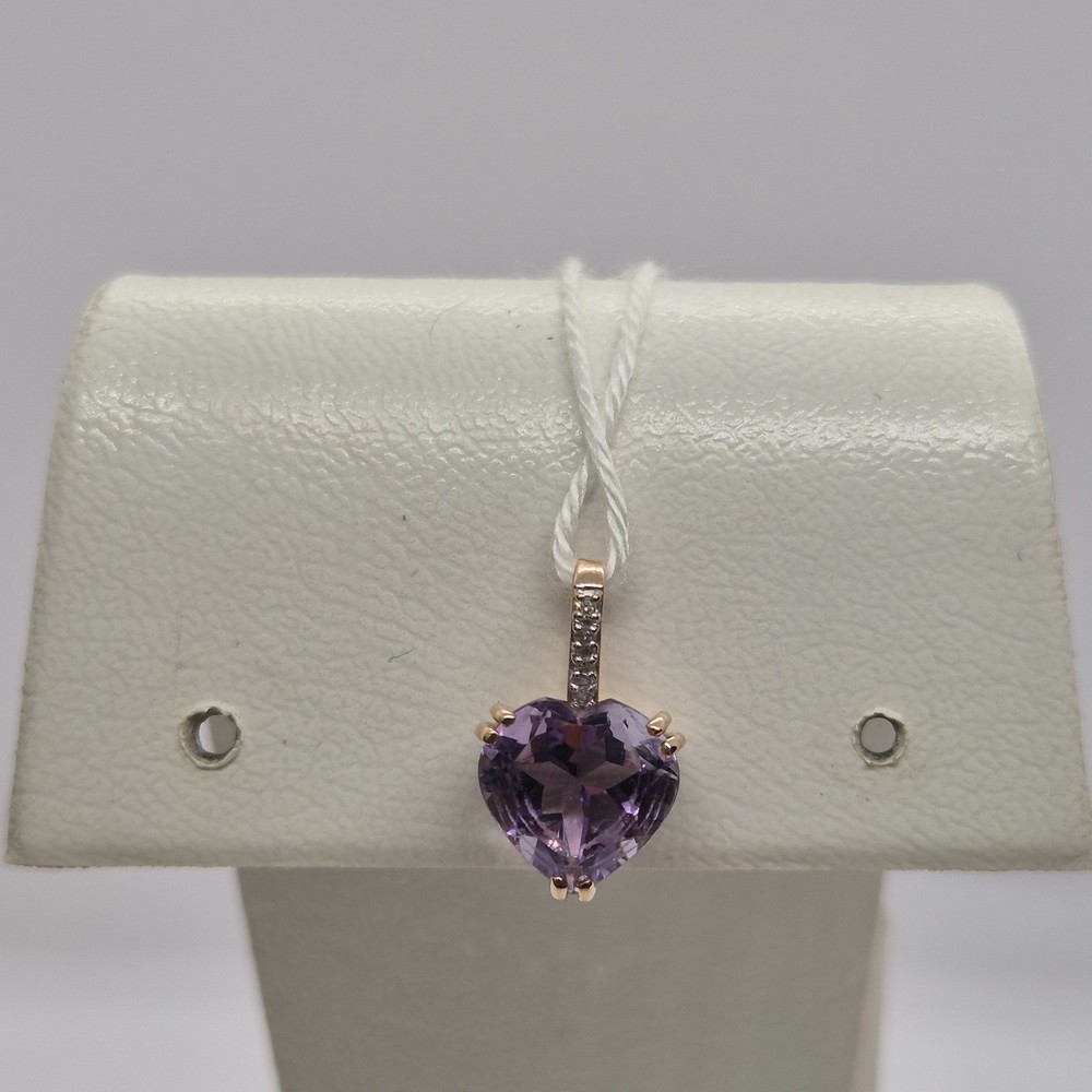 ПОДКМИ585 ПОДВЕСКА С КАМНЯМИ (Au 585)