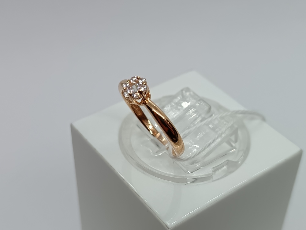 КОЛКМИ585 КОЛЬЦО С КАМНЯМИ (Au 585)