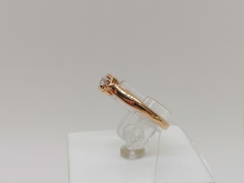 КОЛЬЦО С КАМНЕМ (Au 585)