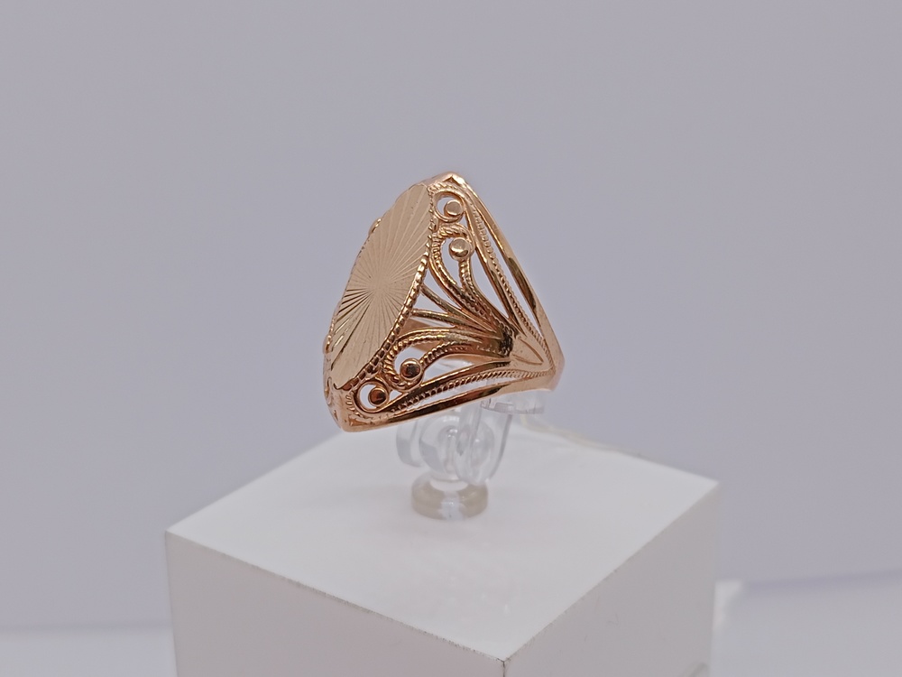 4152а КОЛЬЦО БЕЗ КАМНЯ (Au 585)