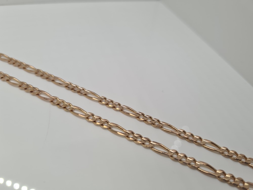 ЦЛФК585 ЦЕПЬ ПОЛНОВЕСНАЯ Фигаро(картье) (Au 585)