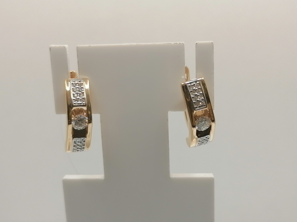 СЕРЬГИ БРИЛЛИАНТ (Au 585)