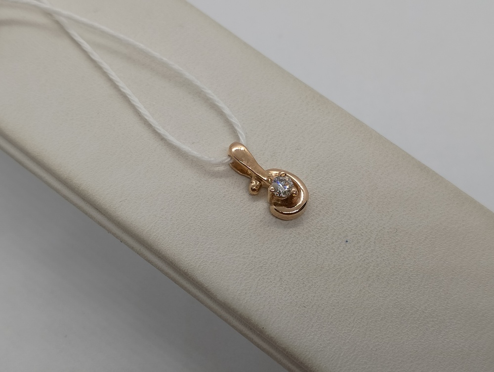 ПОДВЕСКА БРИЛЛИАНТ Au 585