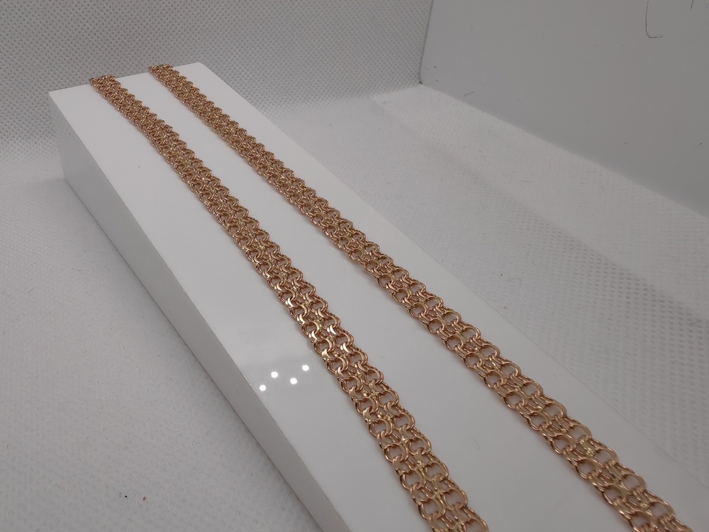 ЦЛБС585 ЦЕПЬ ПОЛНОВЕСНАЯ Бисмарк (Au 585)