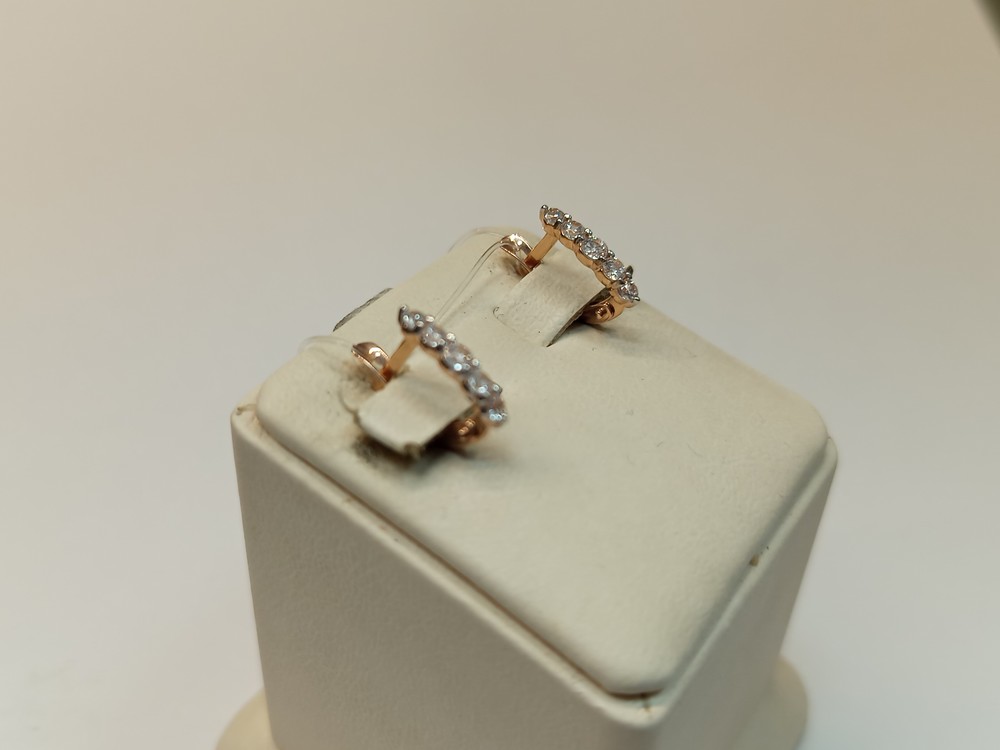 СЕРЬГИ С КАМНЯМИ (Au 585)