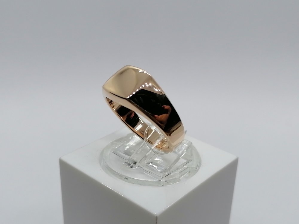 01-0062 КОЛЬЦО ПЕЧАТКА без камня (Au 585)