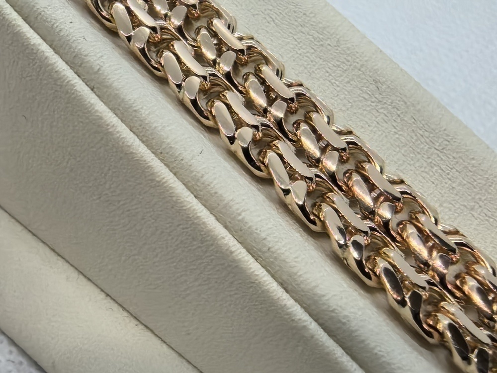 ЦЕПЬ ПОЛНОВЕСНАЯ Бисмарк (Au 585)