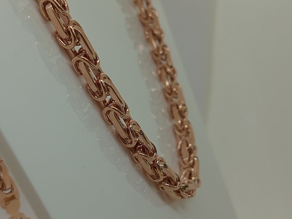 ЦЕПЬ ПОЛНОВЕСНАЯ Московский бит (Au 585)