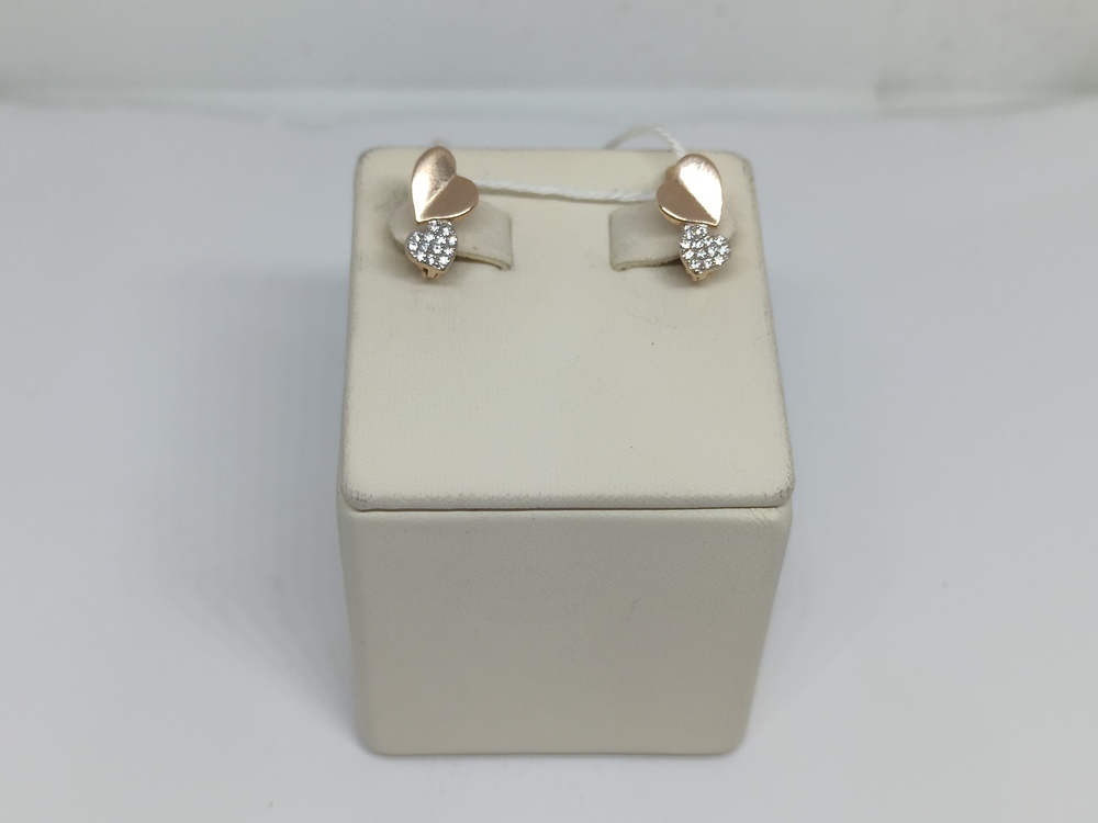 СЕРЬГИ С КАМНЯМИ (Au 585)