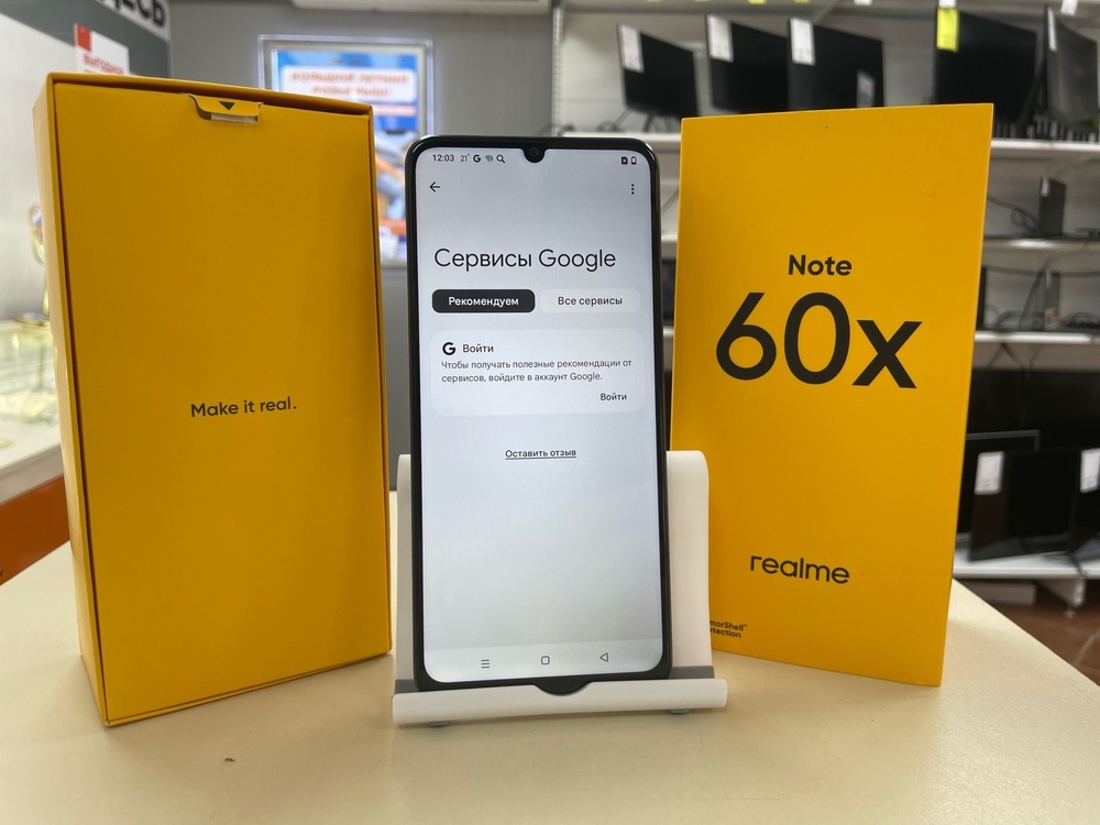 Смартфон Realme Note 60X 3/64