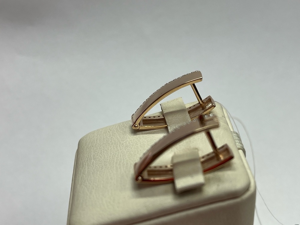 СЕРЬГИ С КАМНЯМИ (Au 585)