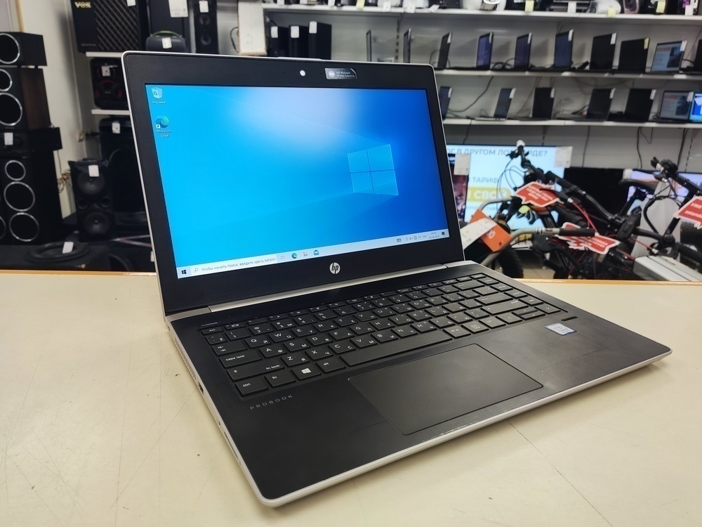 Ноутбук HP; Core i5-8250U, Intel UHD Graphics 620, 8 Гб, 256 Гб, Нет