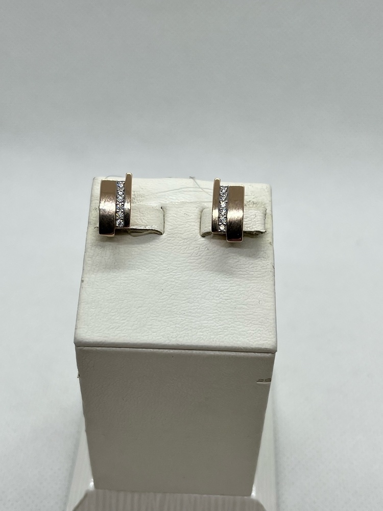 СЕРЬГИ С КАМНЯМИ (Au 585)