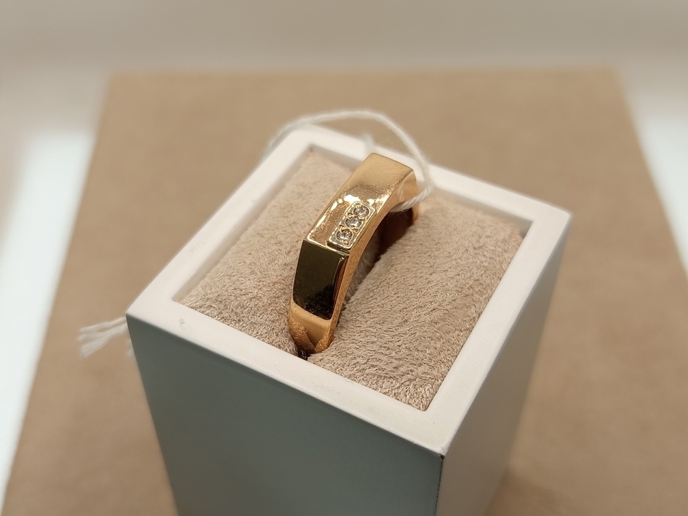 ПЕЧКМИ585 ПЕЧАТКА С КАМНЯМИ (Au 585)