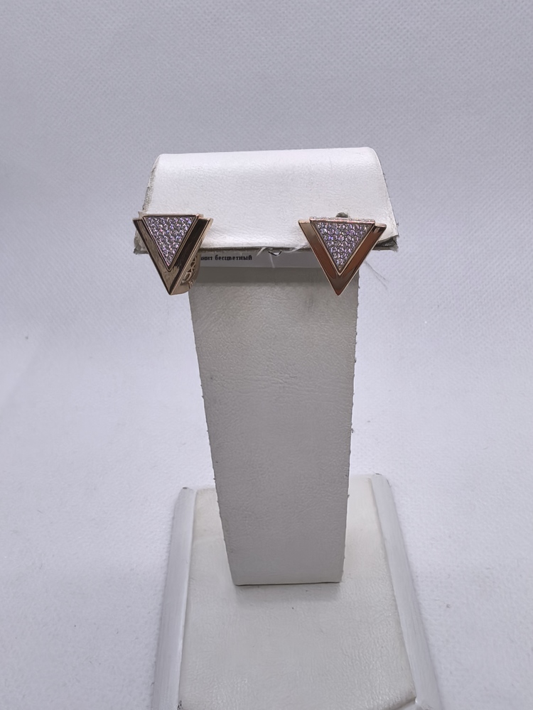 СЕРЬГИ С КАМНЯМИ (Au 585)