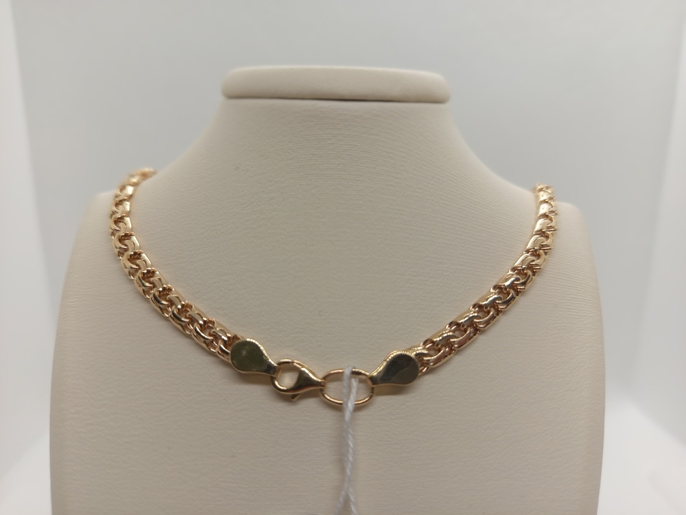 ЦЕПЬ ПОЛНОВЕСНАЯ Бисмарк (Au 585)