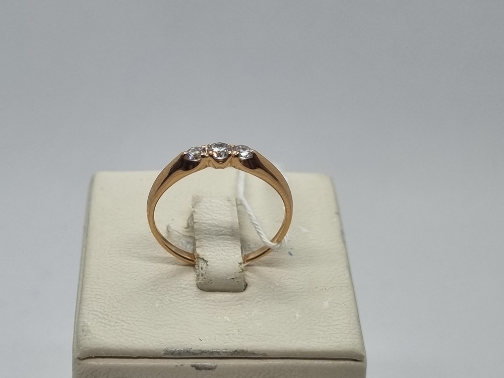 КОЛКМИ585 КОЛЬЦО С КАМНЯМИ (Au 585)