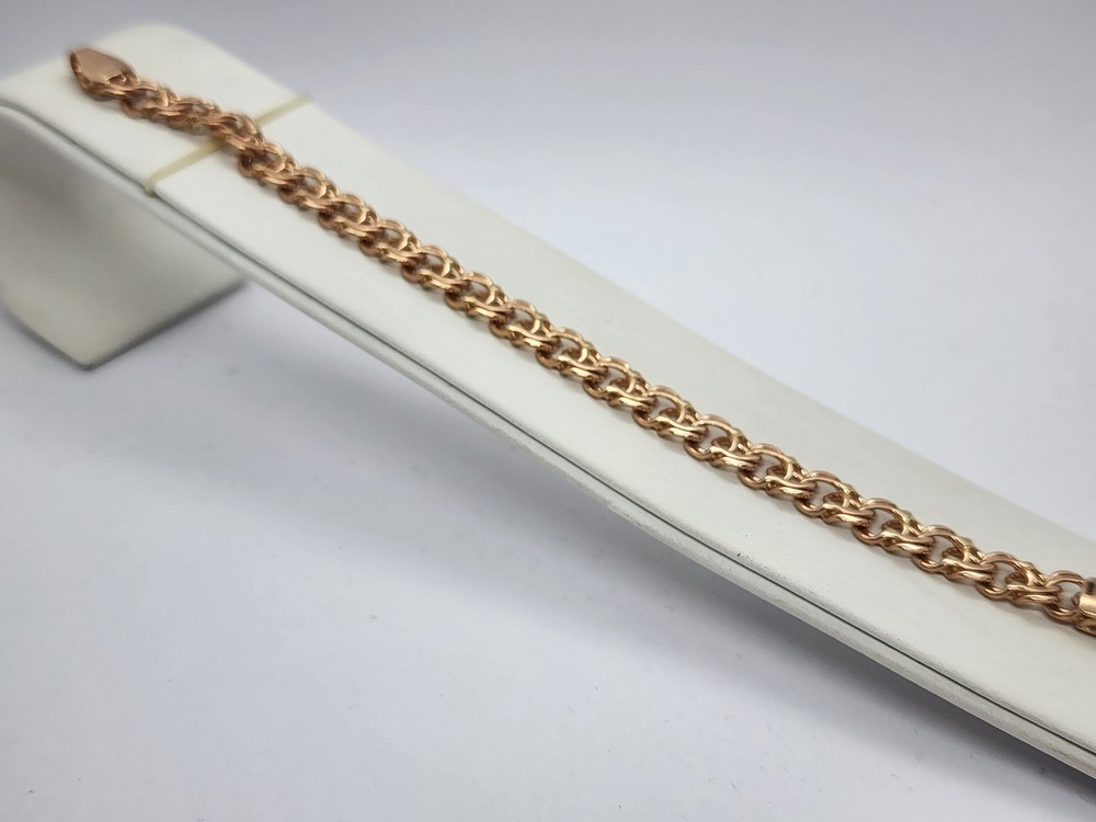 БЛБА585 БРАСЛЕТ ПОЛНОВЕСНЫЙ Бисмарк арбский (Au 585)