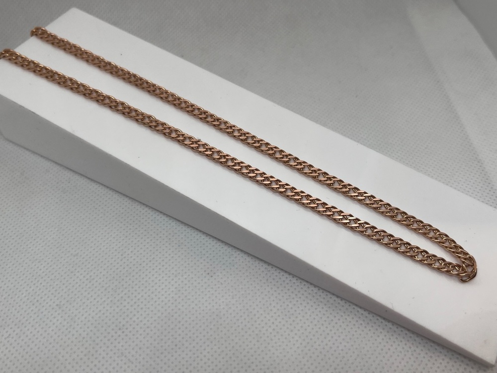 ЦЕПЬ ПОЛНОВЕСНАЯ Ромб двойной (Au 585)