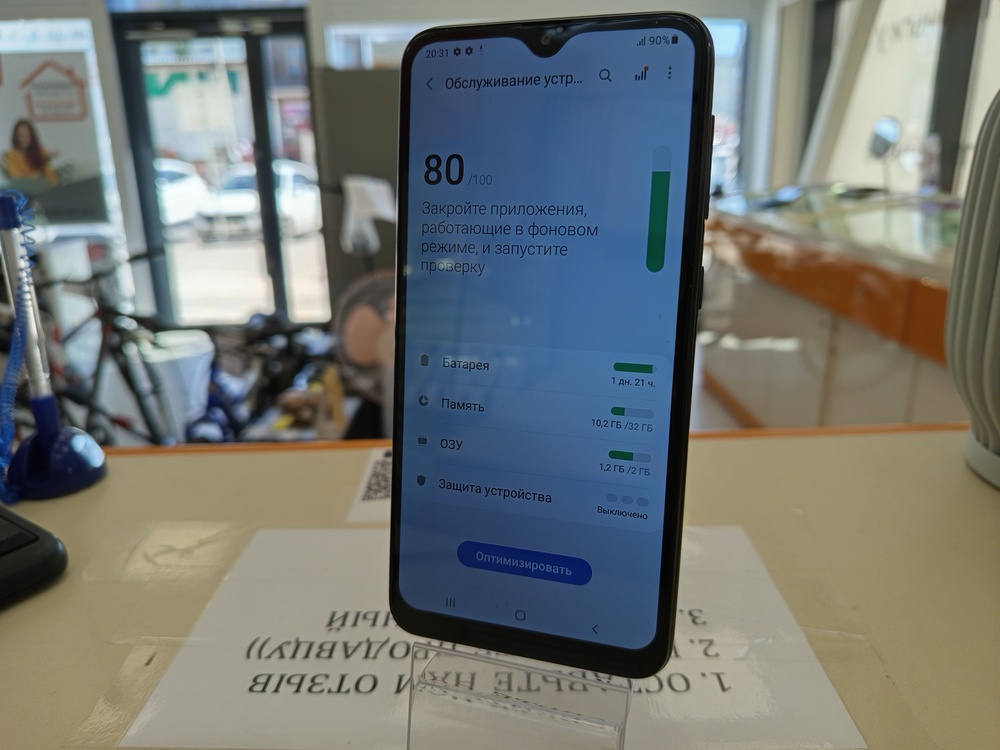 Смартфон Samsung Galaxy A10 2/32