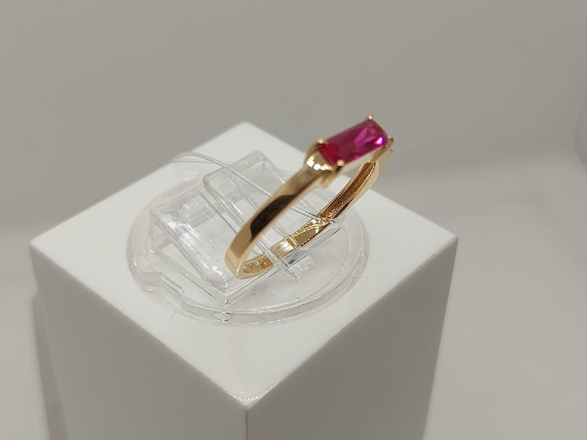 КОЛЬЦО С КАМНЕМ (Au 585)