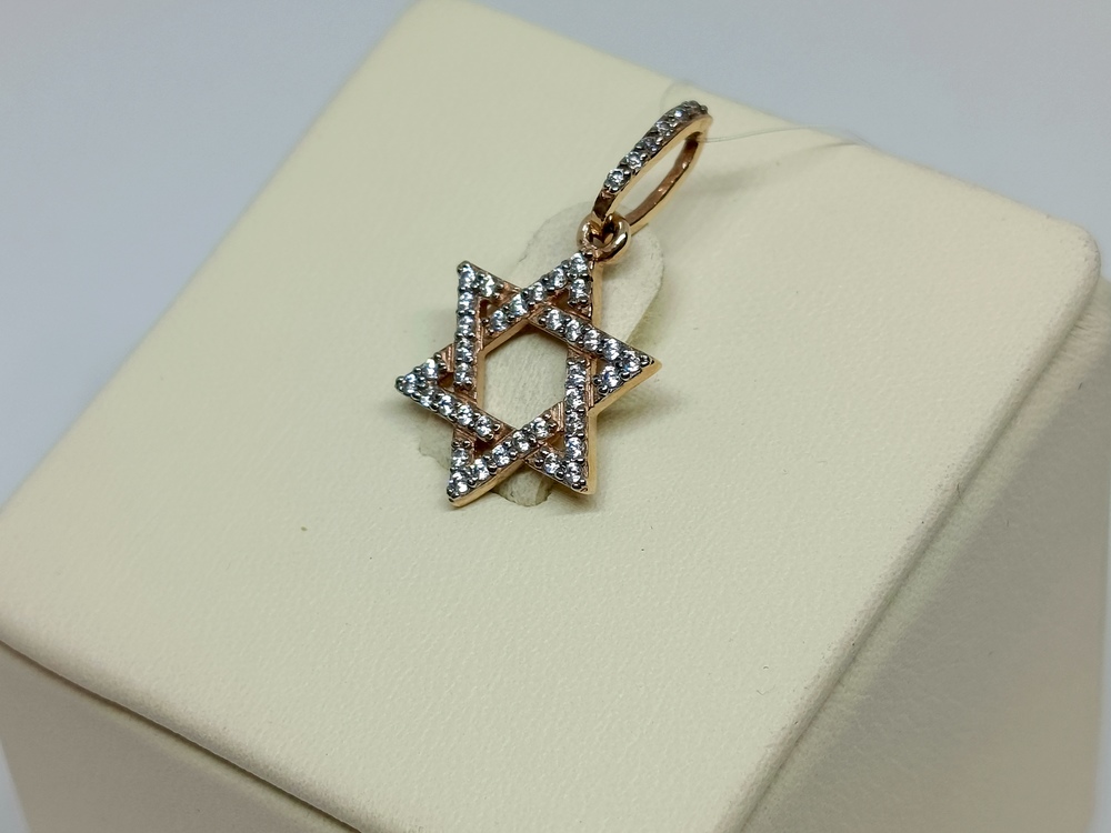 851062-1 ПОДВЕСКА С КАМНЯМИ (Au 585) 851062-1 ПОДВЕСКА С КАМНЯМИ (Au 585)