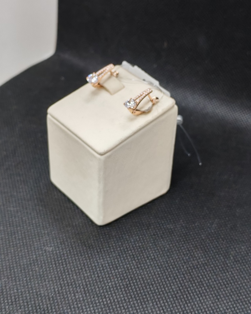 СЕРЬГИ С КАМНЯМИ (Au 585)