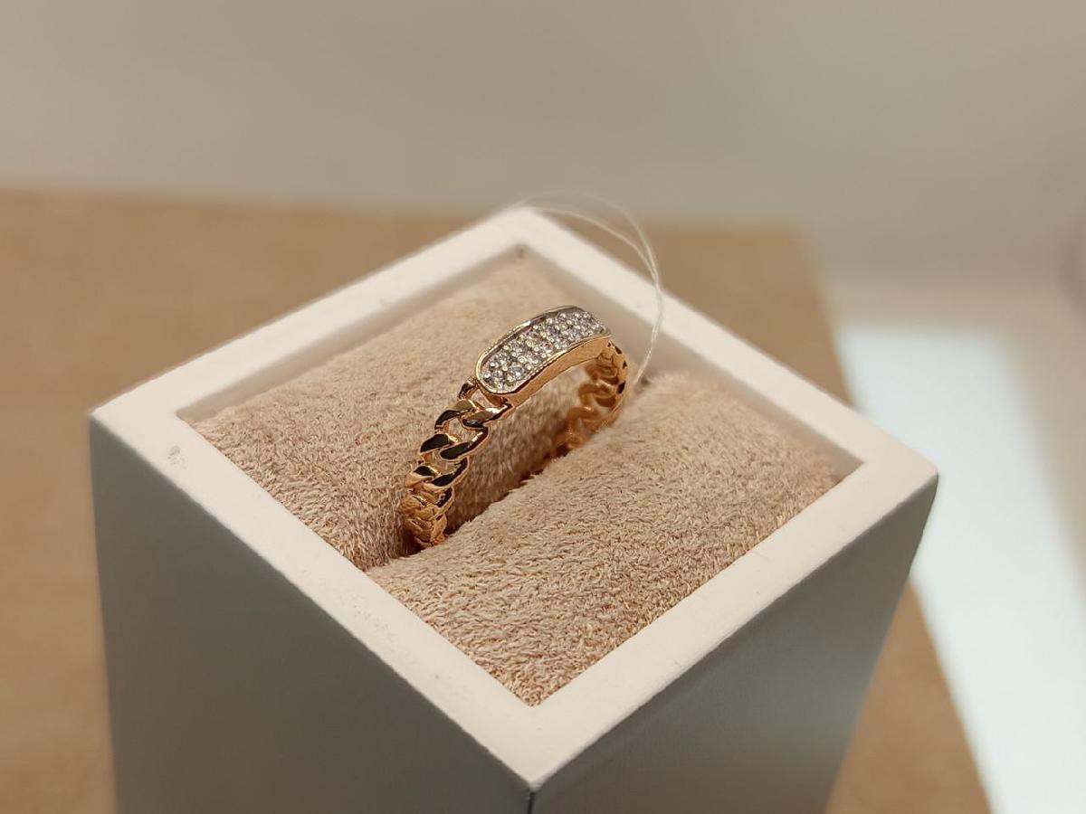 КОЛЬЦО С КАМНЯМИ (Au 585) КОЛЬЦО С КАМНЯМИ (Au 585)