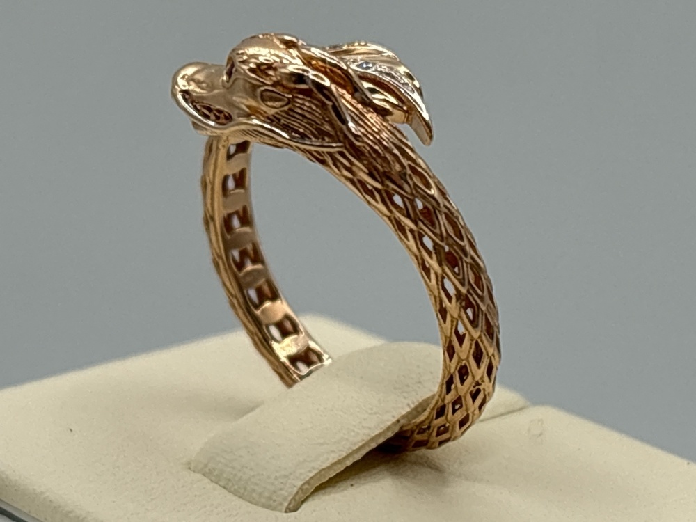 КОЛКМИ585 КОЛЬЦО С КАМНЯМИ (Au 585)