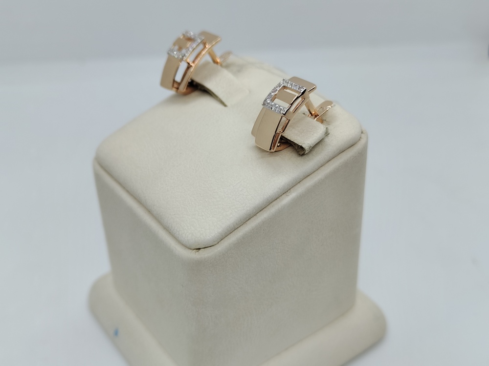 СЕРЬГИ С КАМНЯМИ (Au 585)