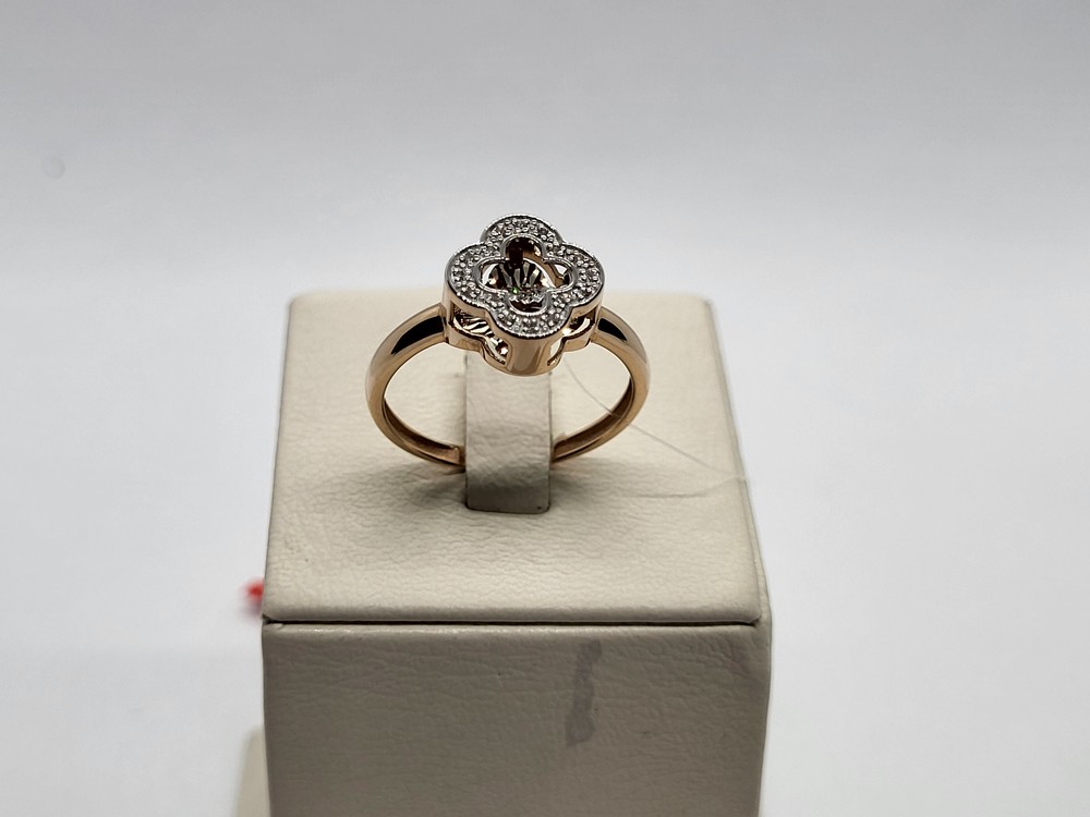 01-11-5891-31-00 КОЛЬЦО БРИЛЛИАНТ (Au 585)