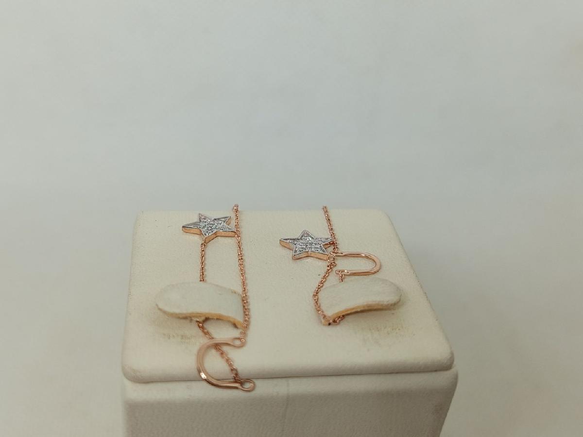 СЕРЬГИ С КАМНЯМИ (Au 585)